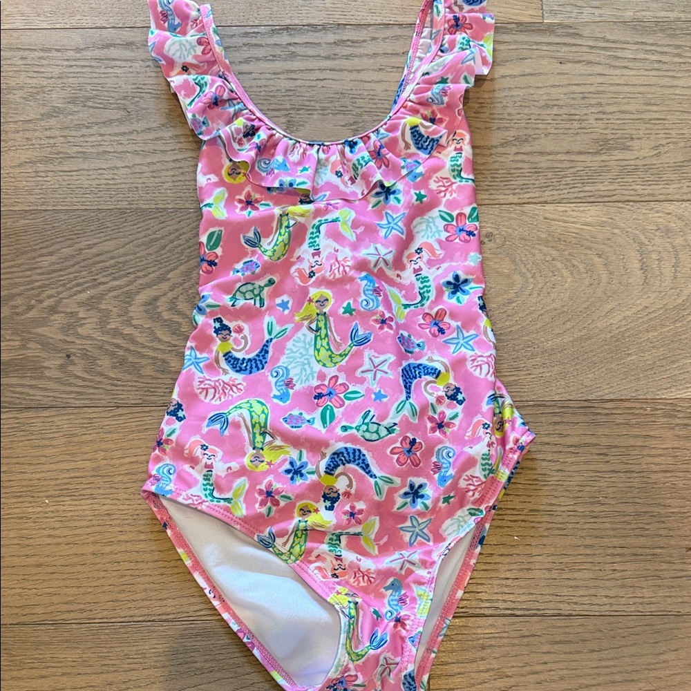 Flap Happy Ruffle Mermaid One Piece - 8